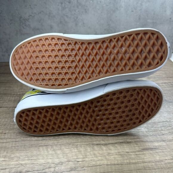 Vans~Women’s~Low Pro Old School Checkerboard~Yellow & Grey Men's 5.5 / Women's 7 - Picture 7 of 8